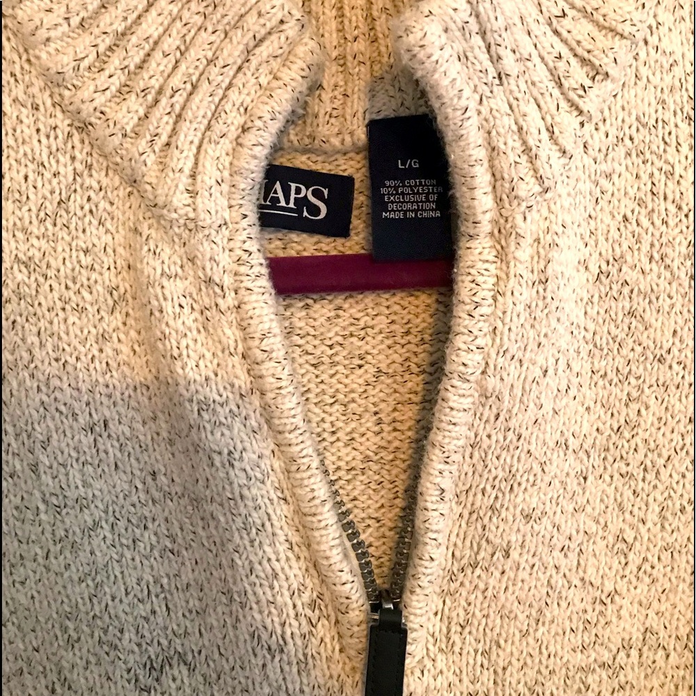 Chaps men’s heavy sweater size Large